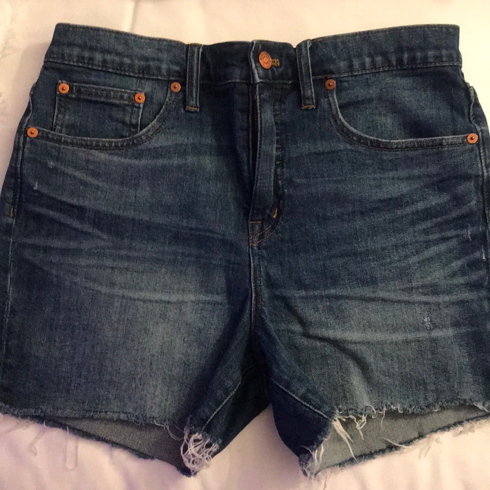 Madewell jean shorts